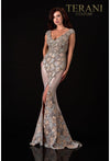 Terani Couture A-Line Long Formal Dress 2111M5302 - The Dress Outlet