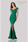 Terani Couture Applique Formal Long Dress 2111M5261 - The Dress Outlet