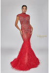 Terani Couture Fitted Long Prom Dress 1721GL4446 - The Dress Outlet