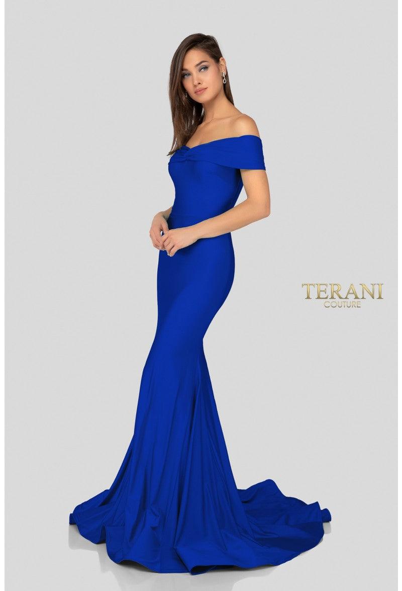 Terani Couture Formal Long Prom Dress 1912P8283 - The Dress Outlet