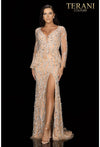 Terani Couture Fitted Long Prom Dress 2012GL2392 - The Dress Outlet