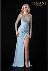 Terani Couture Formal Long Sleeve Dress 2111M5266 - The Dress Outlet