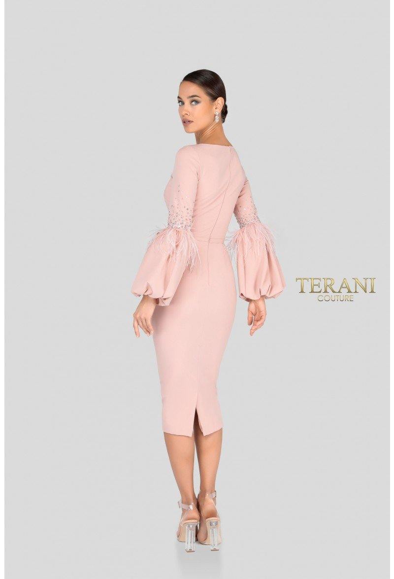 Terani Couture Fitted Short Dress 1912C9643 - The Dress Outlet