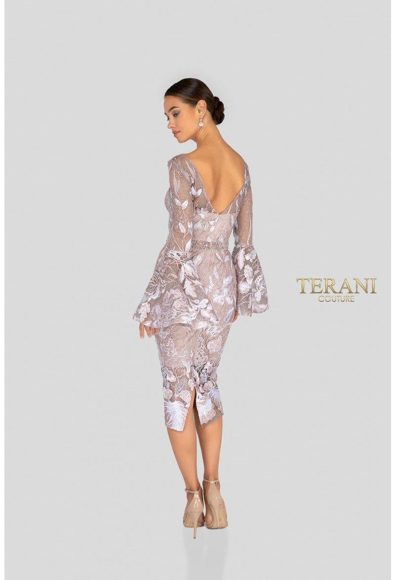 Terani Couture Fitted Short Dress 1913C9065 - The Dress Outlet