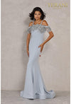 Terani Couture Long Formal Beaded Dress 2027M3083 - The Dress Outlet