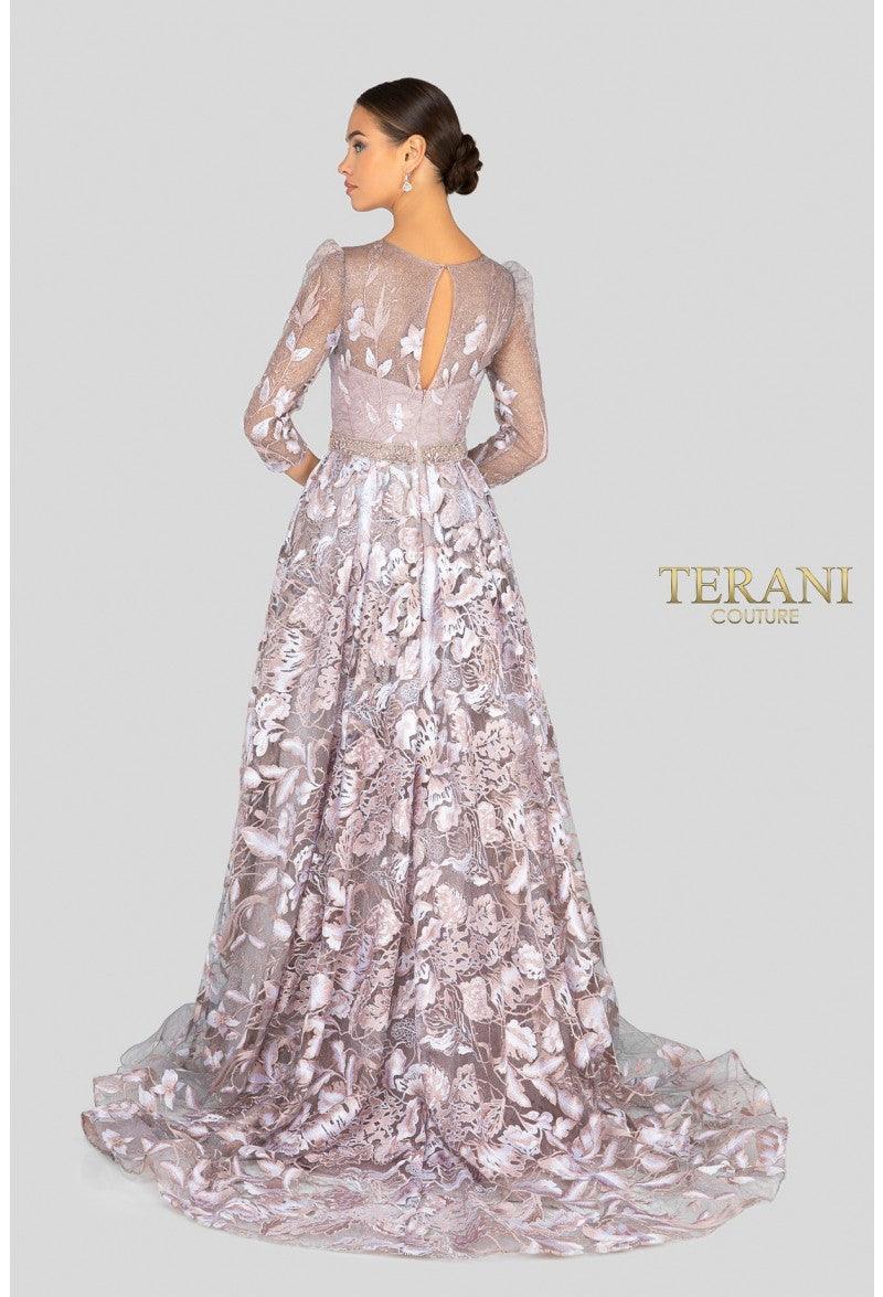 Terani Couture Long Formal Evening Dress 1913M9408 - The Dress Outlet