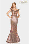 Terani Couture Long Formal Fitted Dress 2011M2129 - The Dress Outlet