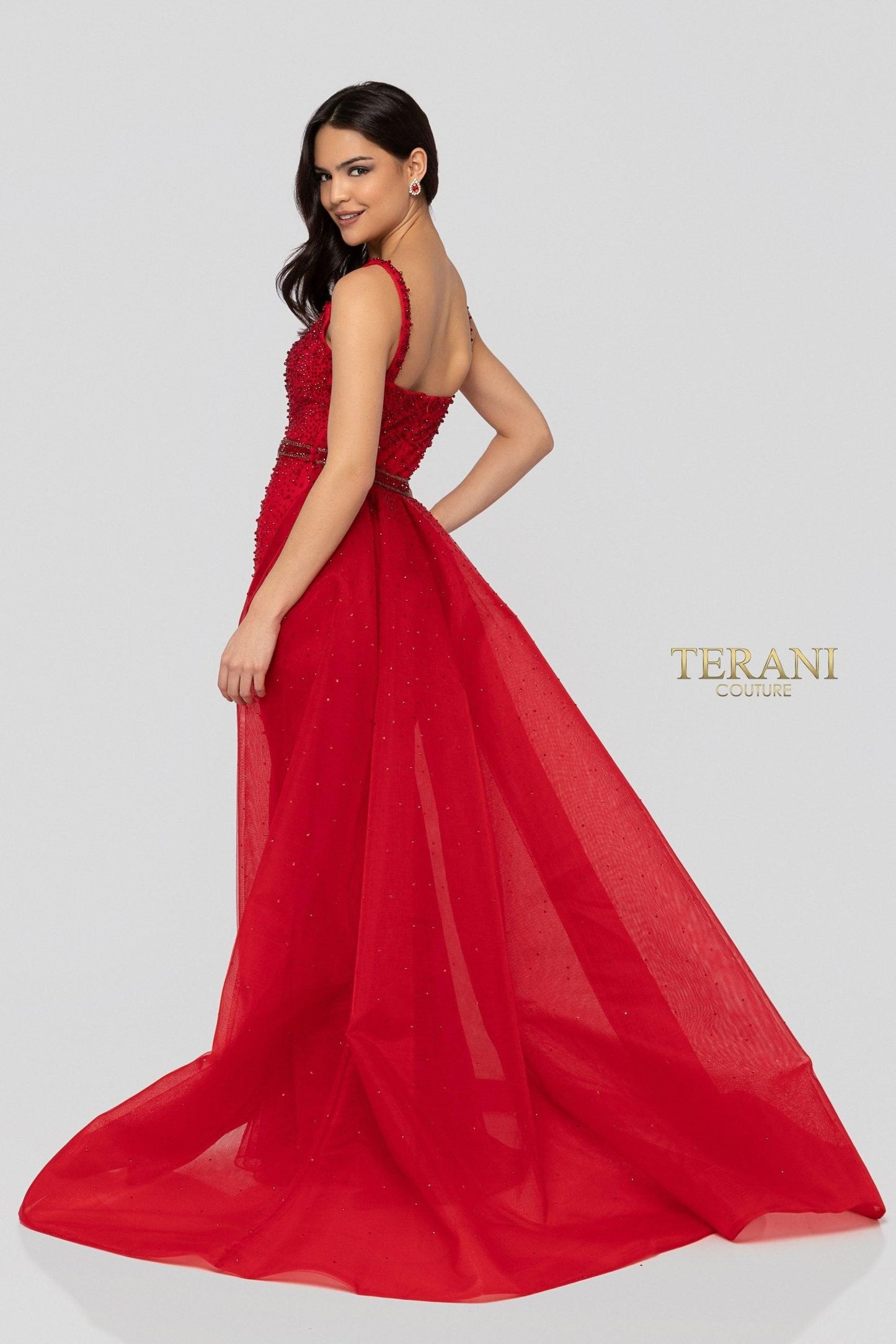 Terani Couture Long Formal Prom Dress 1912P8438 - The Dress Outlet