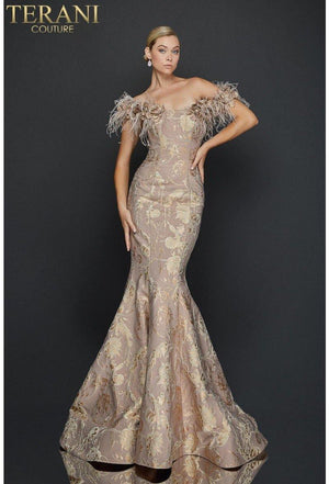 Terani Couture 1921E0136 Long Formal Prom Dress