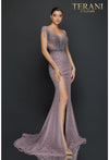 Terani Couture Long Fitted Prom Dress 2011GL2214 - The Dress Outlet