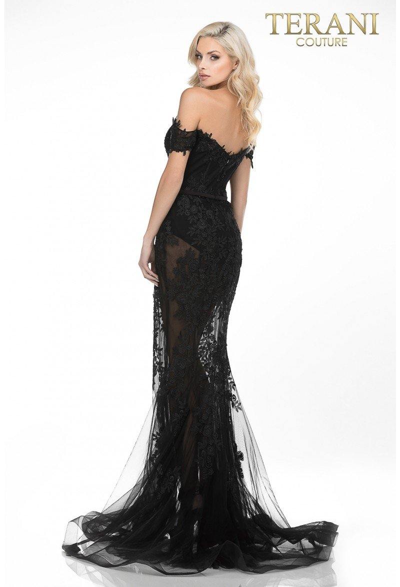 Terani Couture Long Mermaid Prom Dress 2012P1471 - The Dress Outlet