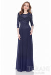 Terani Couture Long Mother Of Bride Dress  1623M1860 - The Dress Outlet