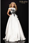 Terani Couture Long Off Shoulder Prom Dress 2011P1229 - The Dress Outlet