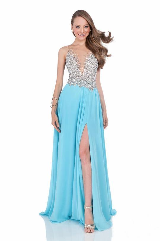 Terani Couture Long Prom Dress 1612P0502A - The Dress Outlet