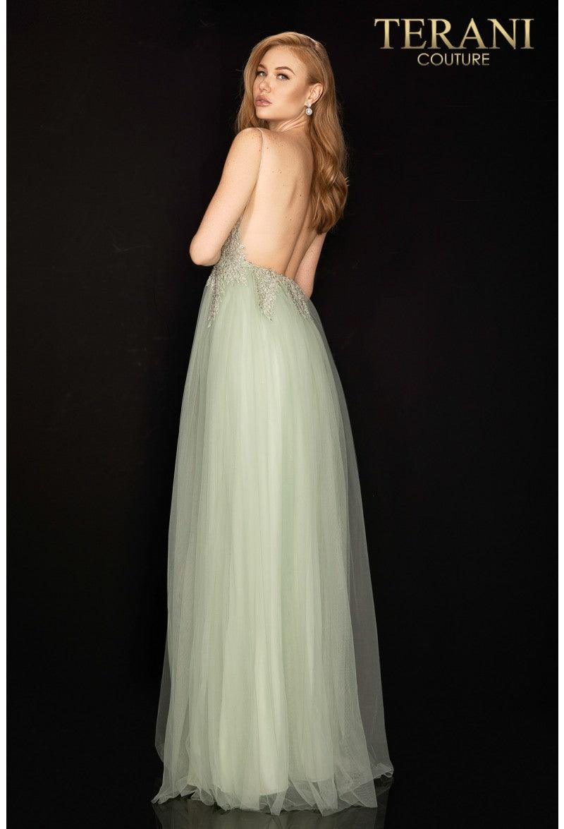 Terani Couture Long Prom Formal Dress 2011P1107 - The Dress Outlet