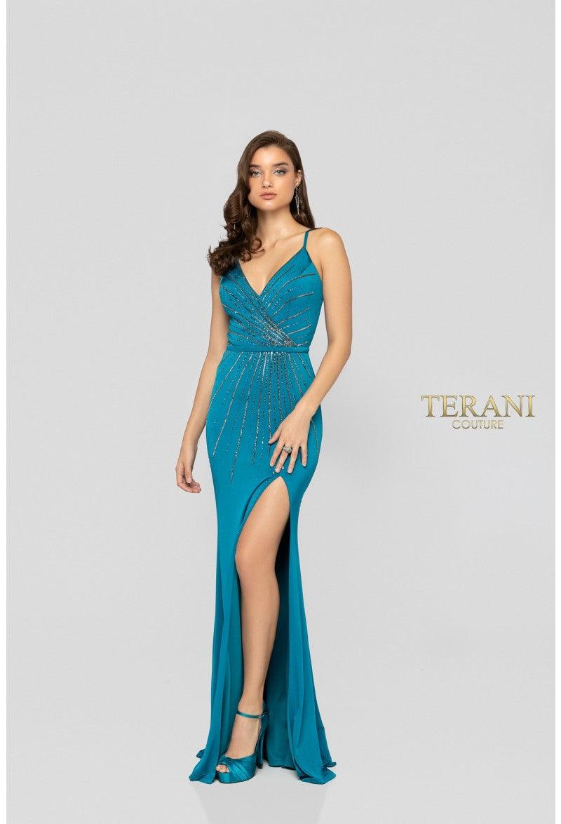 Terani Couture Long Sexy Prom Dress 1912P8228 - The Dress Outlet