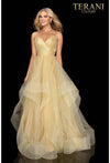 Terani Couture Long Tulle Prom Dress 2011P1213 - The Dress Outlet