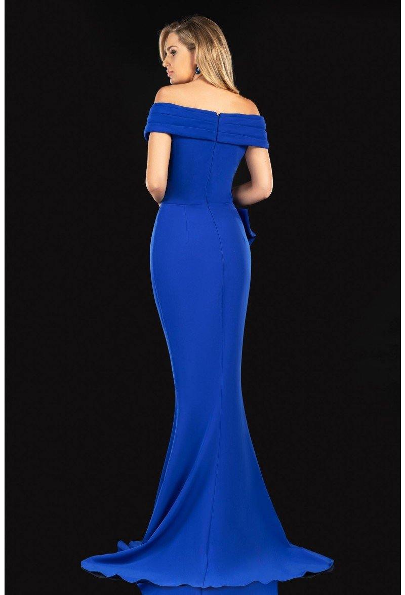 Terani Couture Off Shoulder Formal Long Dress 2021M2986 - The Dress Outlet