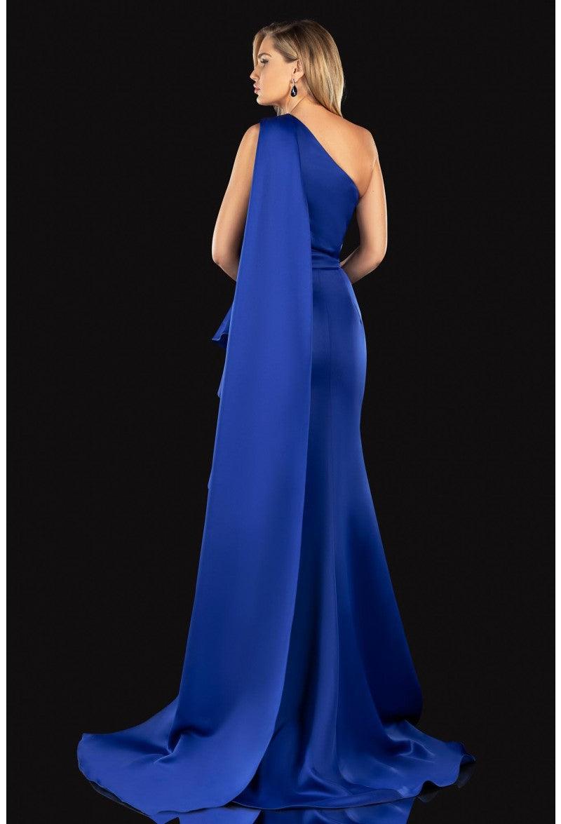 Terani Couture One Shoulder Long Evening Gown 2021E2839 - The Dress Outlet