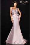 Terani Couture One Shoulder Long Formal Gown 2011M2160 - The Dress Outlet