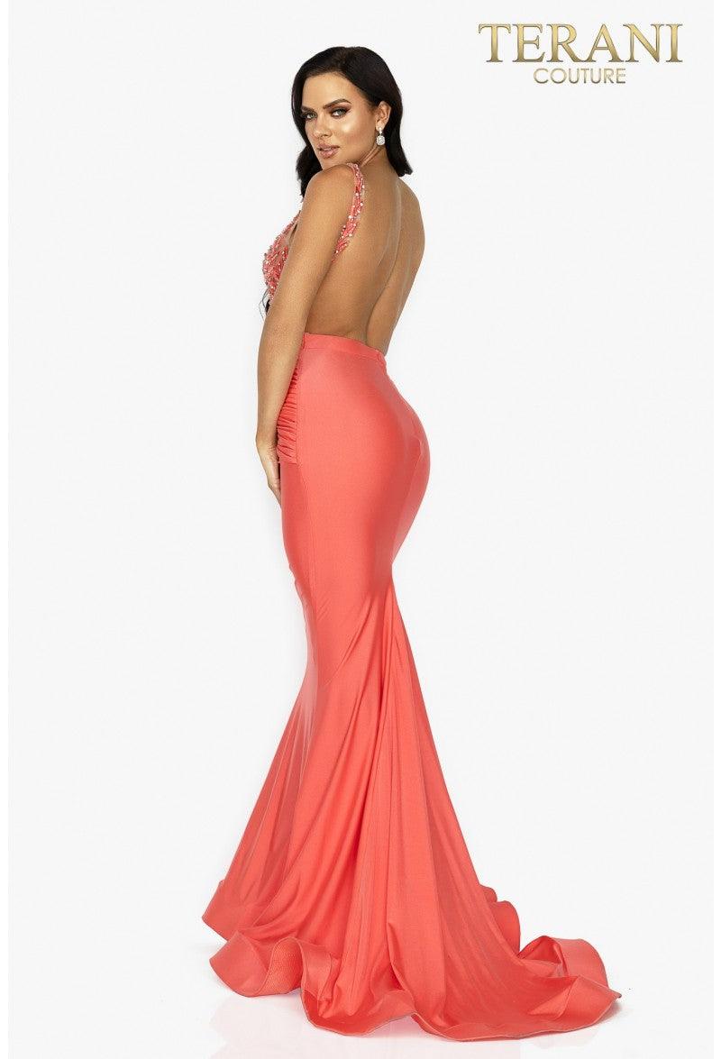 Terani Couture Prom Formal Long Dress 2011P1038 - The Dress Outlet