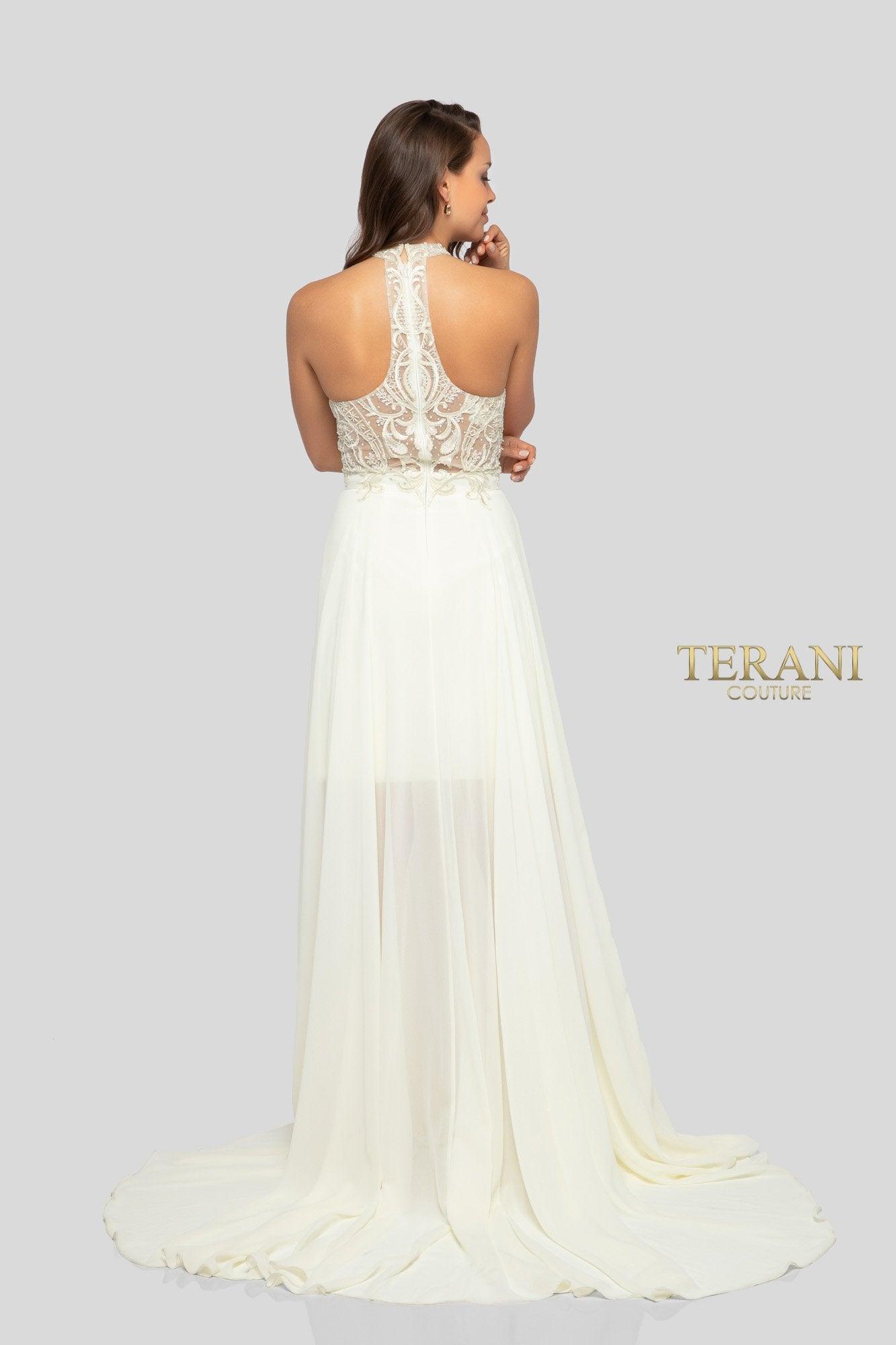 Terani Couture Prom High Low Formal Dress 1913P8298 - The Dress Outlet