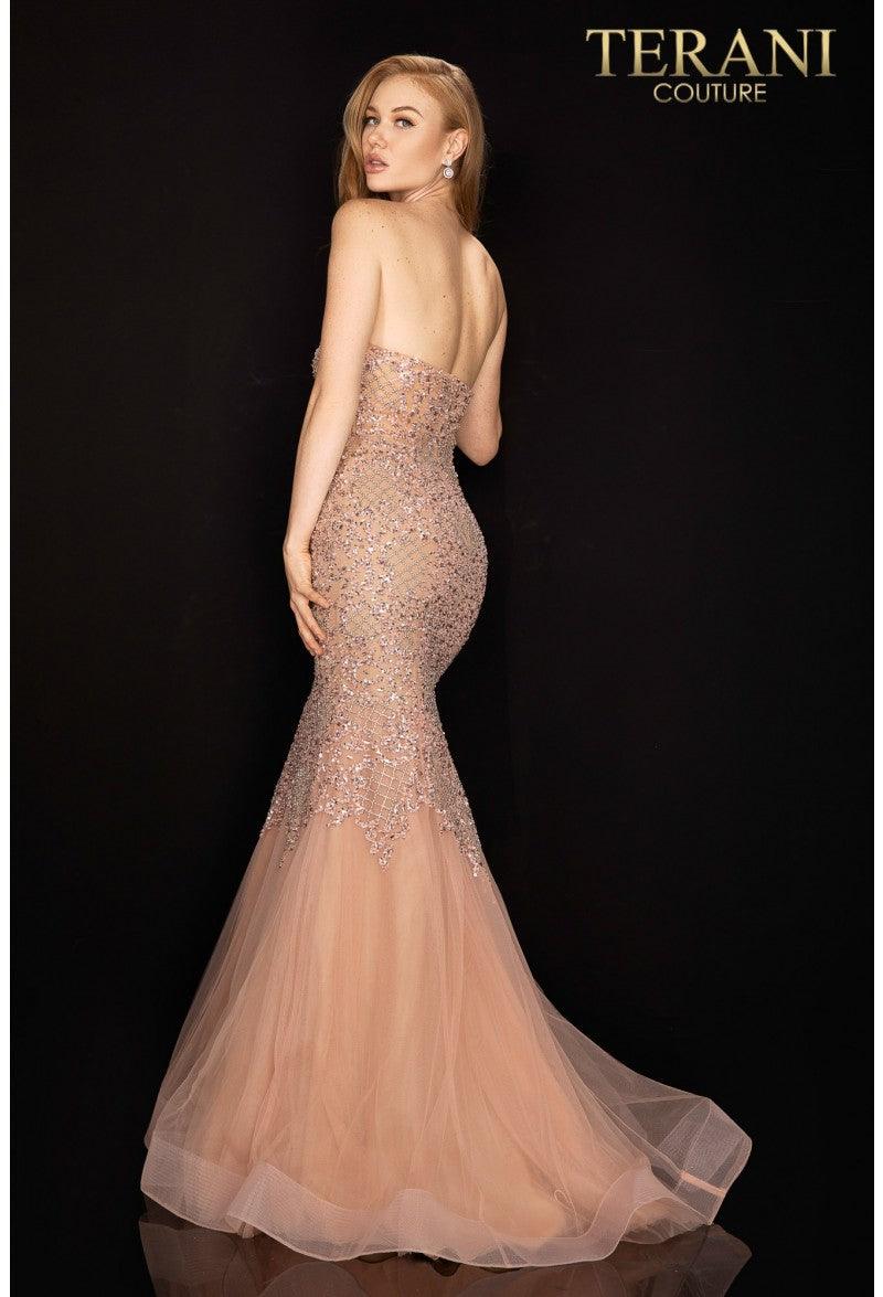 Terani Couture Prom Long Mermaid Dress 2011P1148 - The Dress Outlet