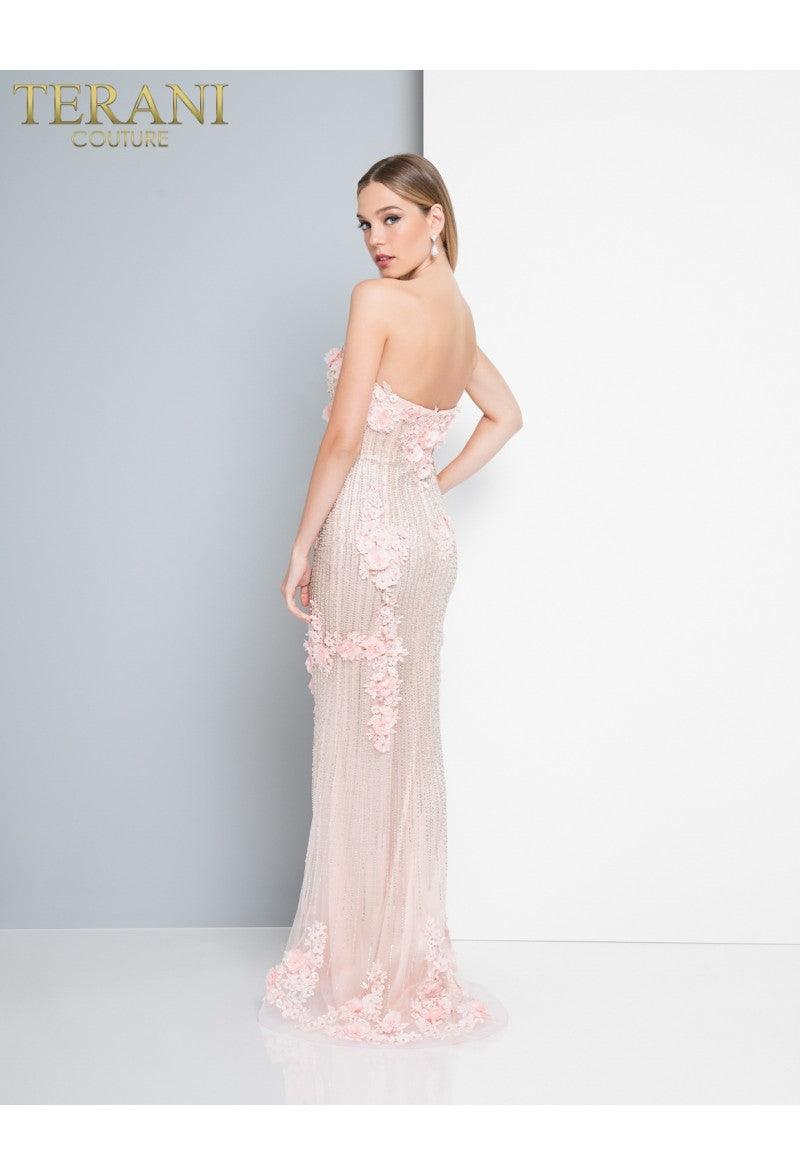 Terani Couture Prom Long Strapless Dress 1811P5508 - The Dress Outlet