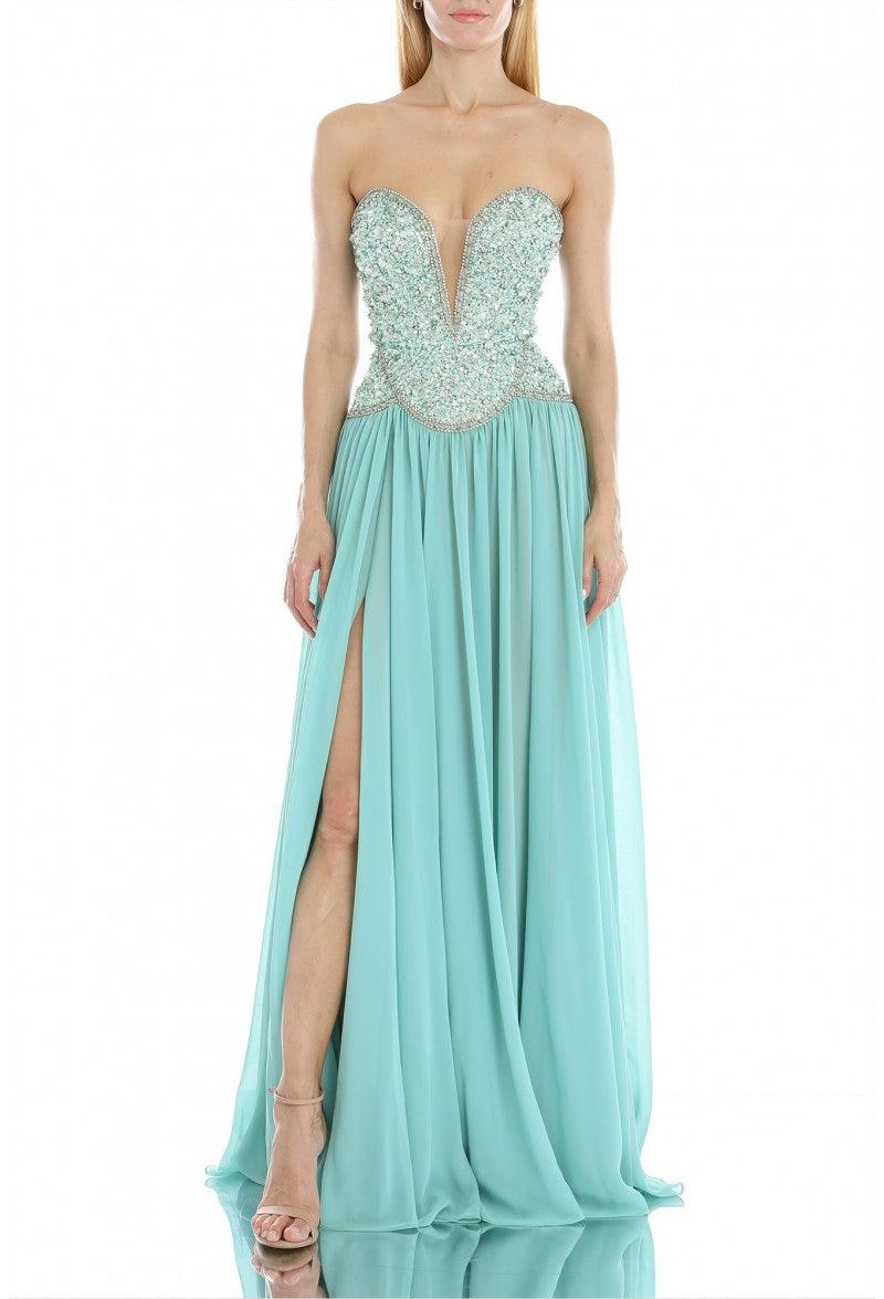 Terani Couture Sexy Long Prom Dress 1912P8239 - The Dress Outlet