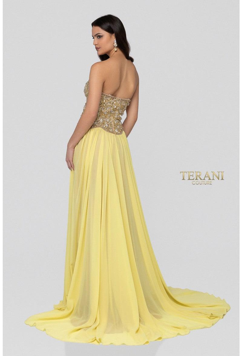 Terani Couture Sexy Long Prom Dress 1912P8239 - The Dress Outlet