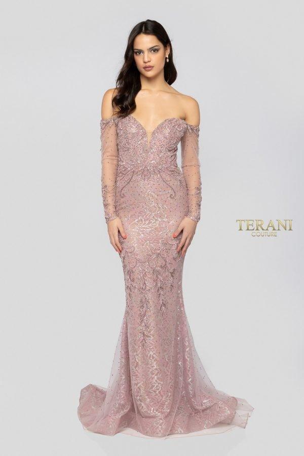 Terani Couture Sexy Long Prom Dress 1913GL9587 - The Dress Outlet