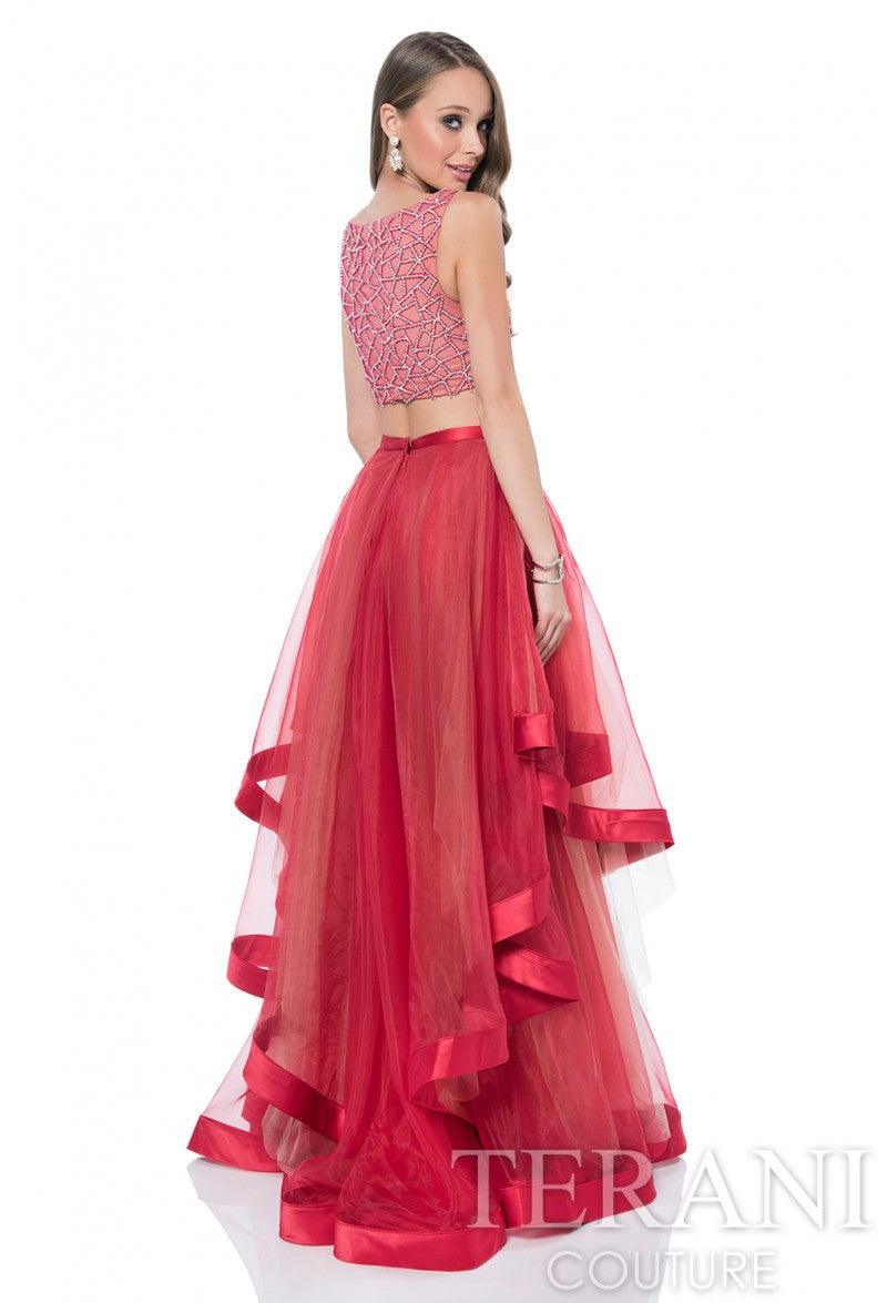 Terani Couture Sexy Two Piece Prom Dress 1611P1369A - The Dress Outlet