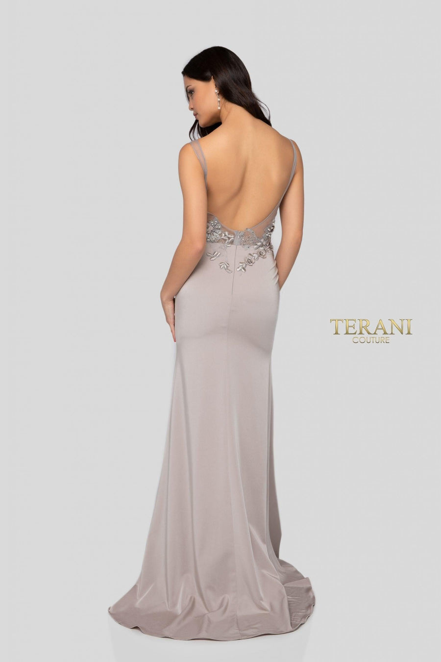 Terani Couture Sleeveless Long Prom Dress 1915E9731 - The Dress Outlet