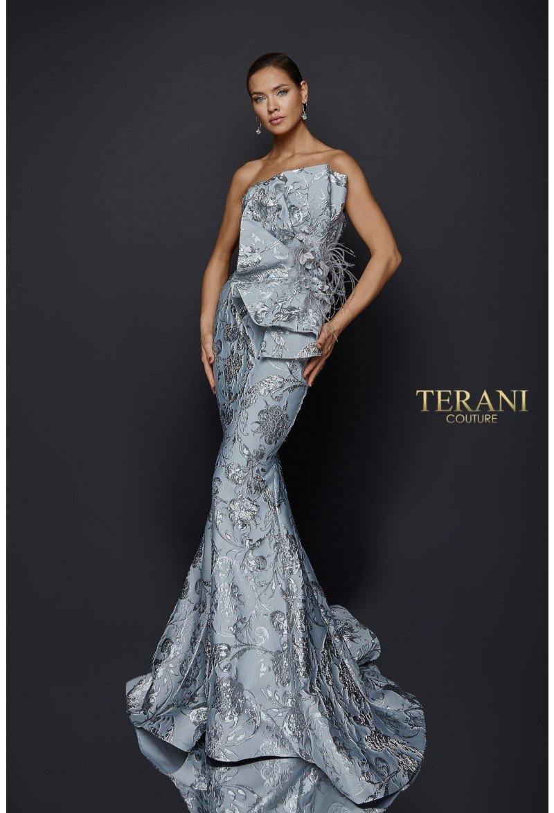 Terani Couture Sleeveless Long Prom Dress 1921E0137 - The Dress Outlet