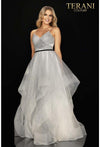 Terani Couture Spaghetti Strap Long Prom Gown 2011P1200 - The Dress Outlet