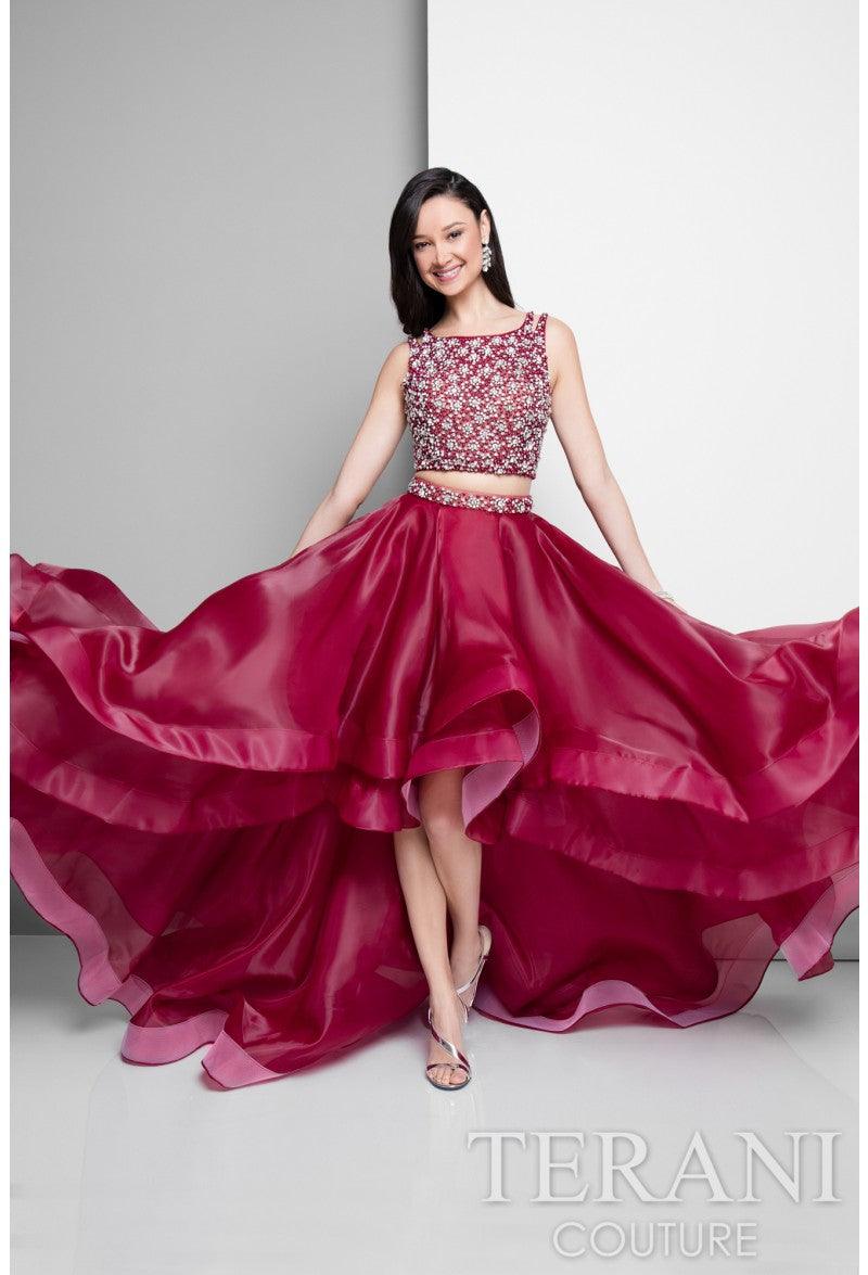 Terani Couture Two Piece Prom Dress 1711P2692 - The Dress Outlet