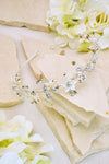 Wedding Headband Rhinestone Minimalist Bridal Headpiece - The Dress Outlet